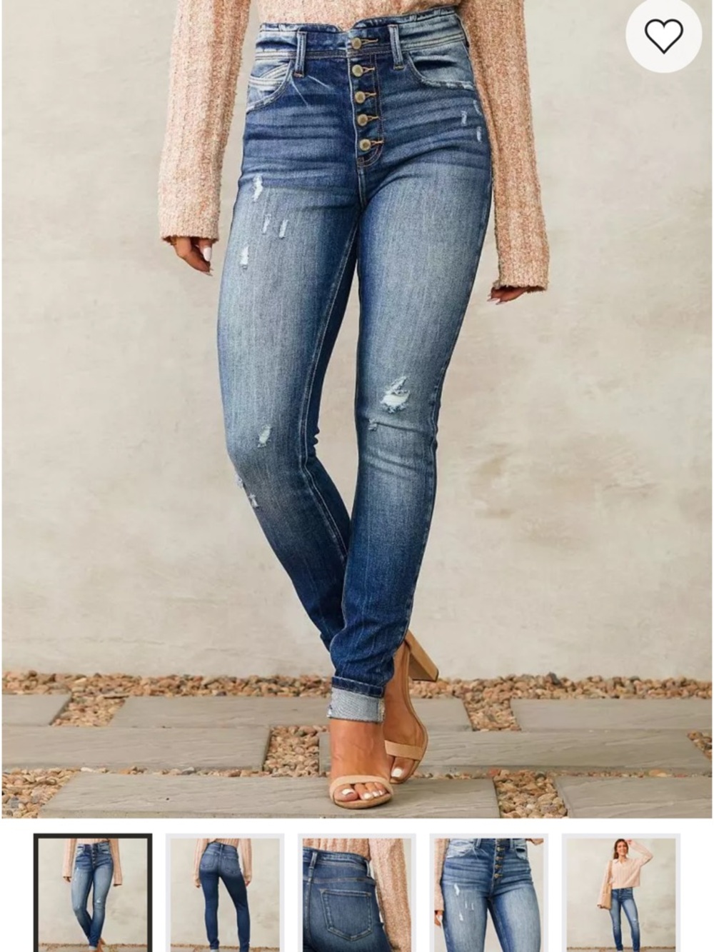KanCan Signature Kurvy Ultra High-Rise Skinny Jeans